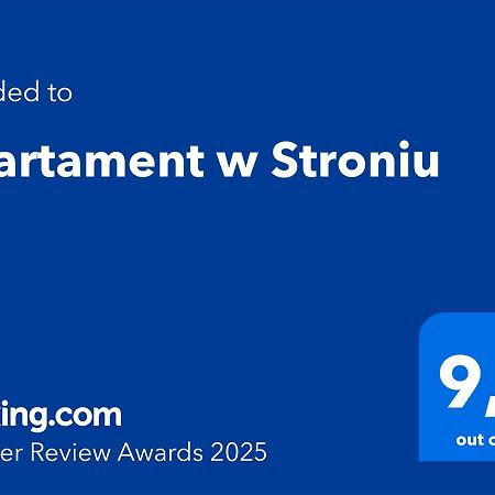 Apartament W Stroniu Stronie Śląskie Dış mekan fotoğraf